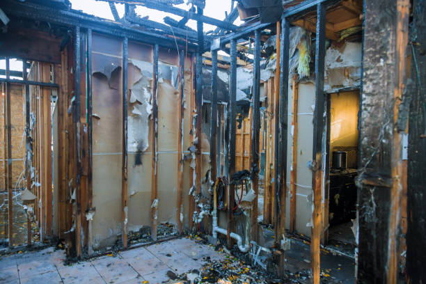 Professional Fire Damage Repair technician working in Bethlehem, WV